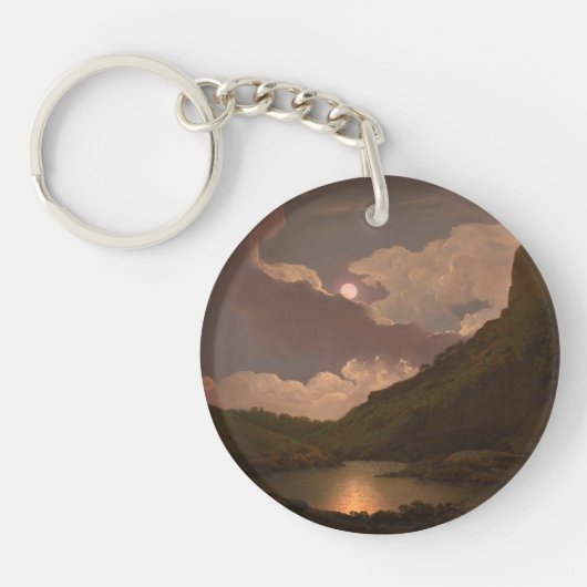 Porte-clés Matlock Tor par clair de lune (Devant)