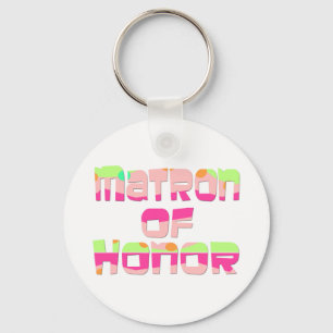 Porte-clés Matron of Honor Tees and Gifts