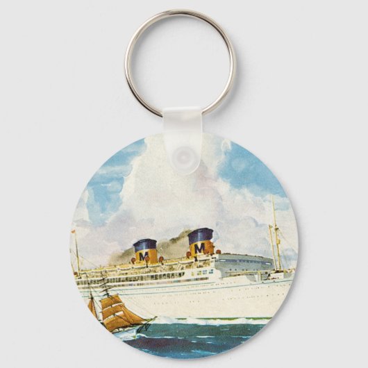 Porte-clés Matson Liner à Hawaii (Recto)