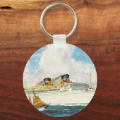 Porte-clés Matson Liner à Hawaii (Recto)