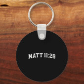 Porte-clés Matt 11_28  (Recto)