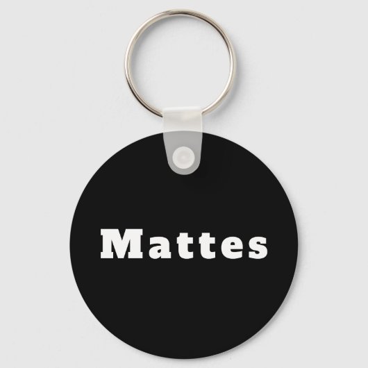 Porte-clés Mattes (Recto)