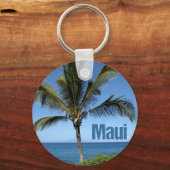 Porte-clés Maui Hawaii belle île de photographie plage (Recto)