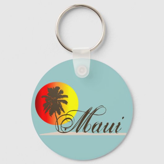 Porte-clés Maui Hawaii Souvenir (Recto)