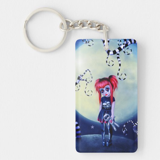 Porte-clés Mauvais ajustement de la lune (Devant)