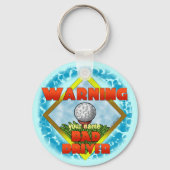 Porte-clés Mauvais conducteur Golf (Recto)