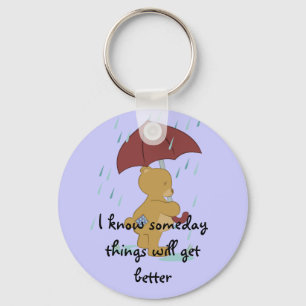 Porte-clés Mauvais porte - clé d'ours de jour