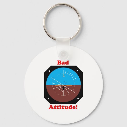 Porte-clés Mauvaise attitude (Recto)