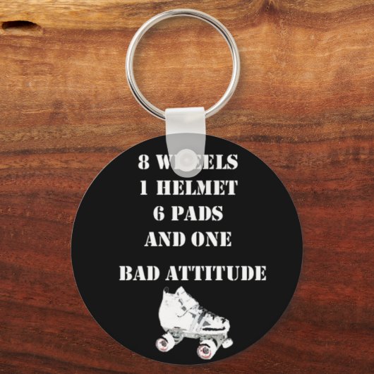 Porte-clés Mauvaise attitude (Recto)