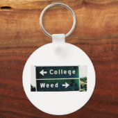 Porte-clés mauvaise herbe ou (Recto)