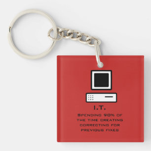 Porte-clés Mauvaise informatique