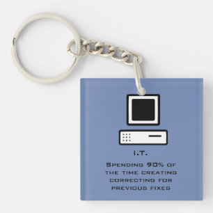 Porte-clés Mauvaise informatique