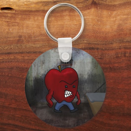 Porte-clés Mauvaise pomme (Recto)