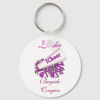 Porte-clés Mauve Porte - clé Pom-pom girl