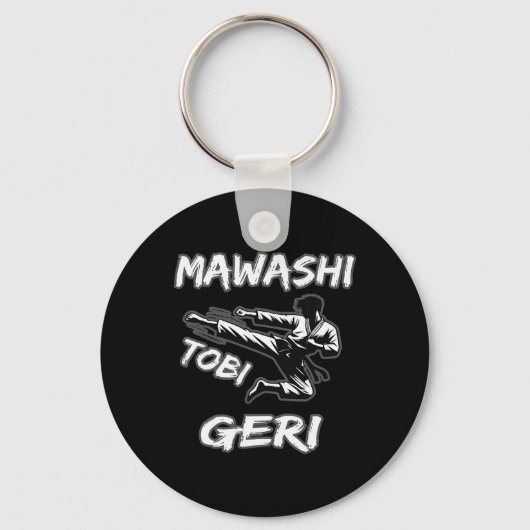 Porte-clés Mawashi Tobi Geri (Recto)