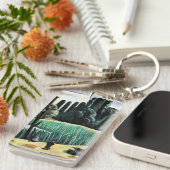 Porte-clés Max Beckmann - Paysage marin avec peupliers, (Devant droit)