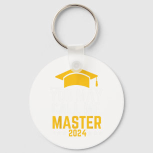 Porte-clés May Call Me Master 2024 Masters Diplôme