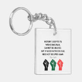 Porte-clés Maya Angelou Cite Histoire Courage Soudan (Devant gauche)