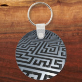 Porte-clés Maze métallique (Recto)