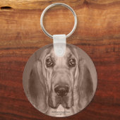 Porte-clés Mazy the Bloodhound par thoriinspiré (Recto)