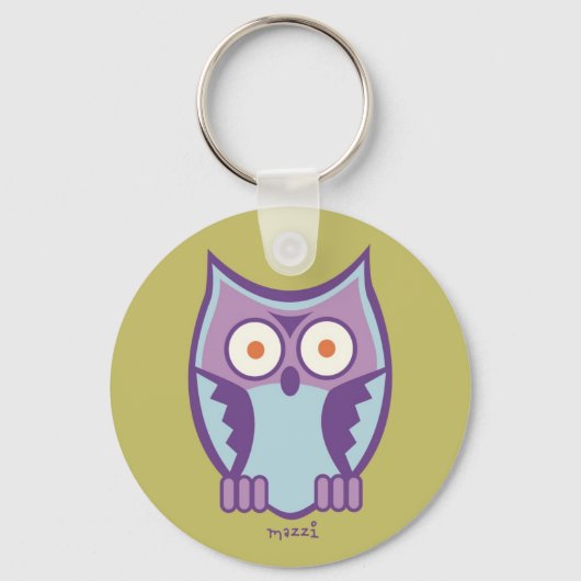 Porte-clés MAZZI le ROI OWL (Recto)