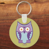 Porte-clés MAZZI le ROI OWL (Recto)