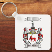 Porte-clés McCarthy Nom et Blason (Recto)