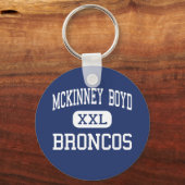 Porte-clés McKinney Boyd - Broncos - High - McKinney Texas (Recto)