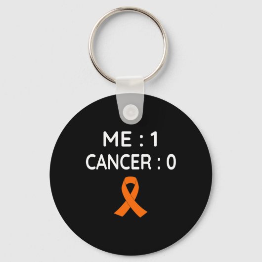 Porte-clés Me 1 Cancer 0 Leucémie (Recto)