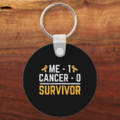Porte-clés Me 1 Cancer de l'enfance 0 Sensibilisation des sur (Recto)