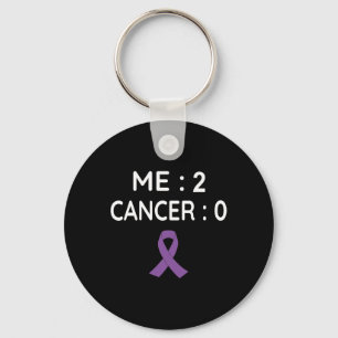 Porte-clés Me 2 Cancer 0 Sensibilisation au cancer pancréatiq