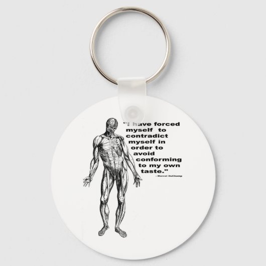 Porte-clés Me contredire (Recto)