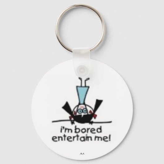 Porte-clés Me divertir (Recto)