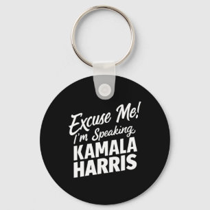 Porte-clés Me I&#' ; m Parlant Kamala Harris Big Girl Power P