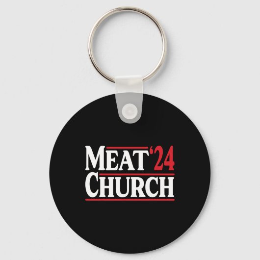 Porte-clés Meat Church 24 Bbq (Recto)