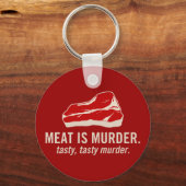 Porte-clés Meat is Murder (Recto)