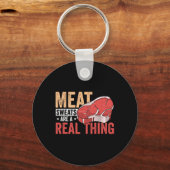 Porte-clés Meat Sweats Are A Real Thing Bbq Enthusiast (Recto)