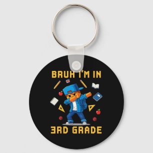 Porte-clés Mec je suis en 3e année Dabbing Mignon Gamer Ck à 
