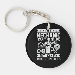 Porte-clés Mécanicien automobile drôle Ingénieur Hommes Femme