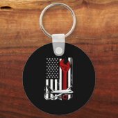 Porte-clés Mécanique de l'avion, mécanique (Recto)