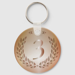 Porte-clés Médaille de bronze