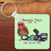 Porte-clés Médaille porte - clé Trot Briné 5k (Recto)