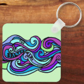 Porte-clés Médaille porte - clé Trot Briné 5k (Verso)