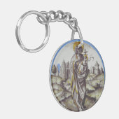 Porte-clés Médaillon avec saint Jean Baptiste (Devant gauche)