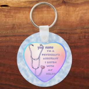 Porte-clés Médecin Assistant Coeur