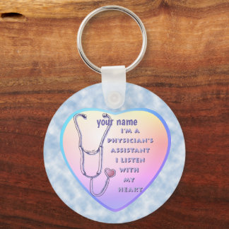 Porte-clés Médecin Assistant Coeur