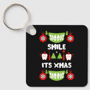 Porte-clés Médecin dentaire Xmas