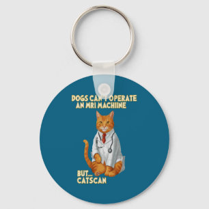 Porte-clés Médecin Médecine Chat Drôle Docteur Chat