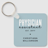 Porte-clés Médecin personnalisé Assistant PA Graduation (Recto)