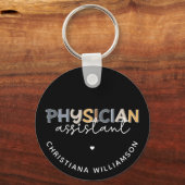 Porte-clés Médecin sur mesure Adjoint PA Appréciation Cadeaux (Recto)